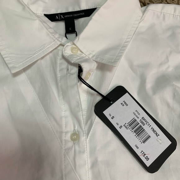 NWT A/X Armani Exchange women shirt size s - Picture 5 of 7